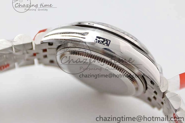 SS on Silver Steel Lady Bracelet 1:1 904L 28 TWF Best Dial DateJust President Edition NH05 0426